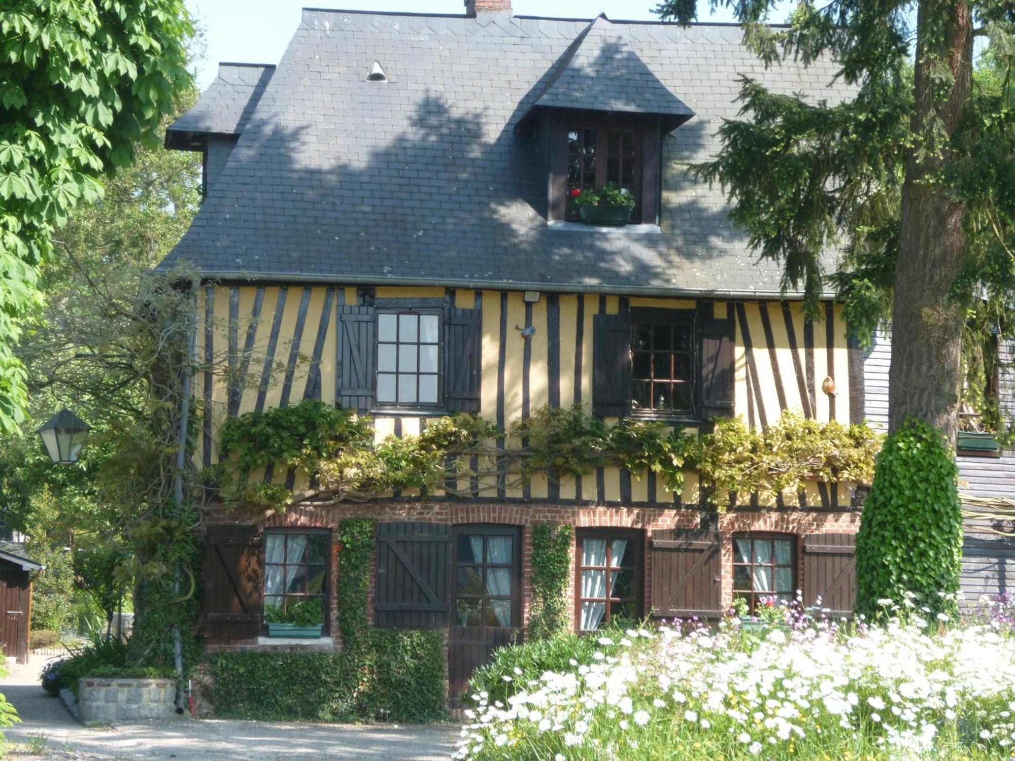 Auberge Du Val Au Cesne Saint-Clair-sur-les-Monts Exterior foto